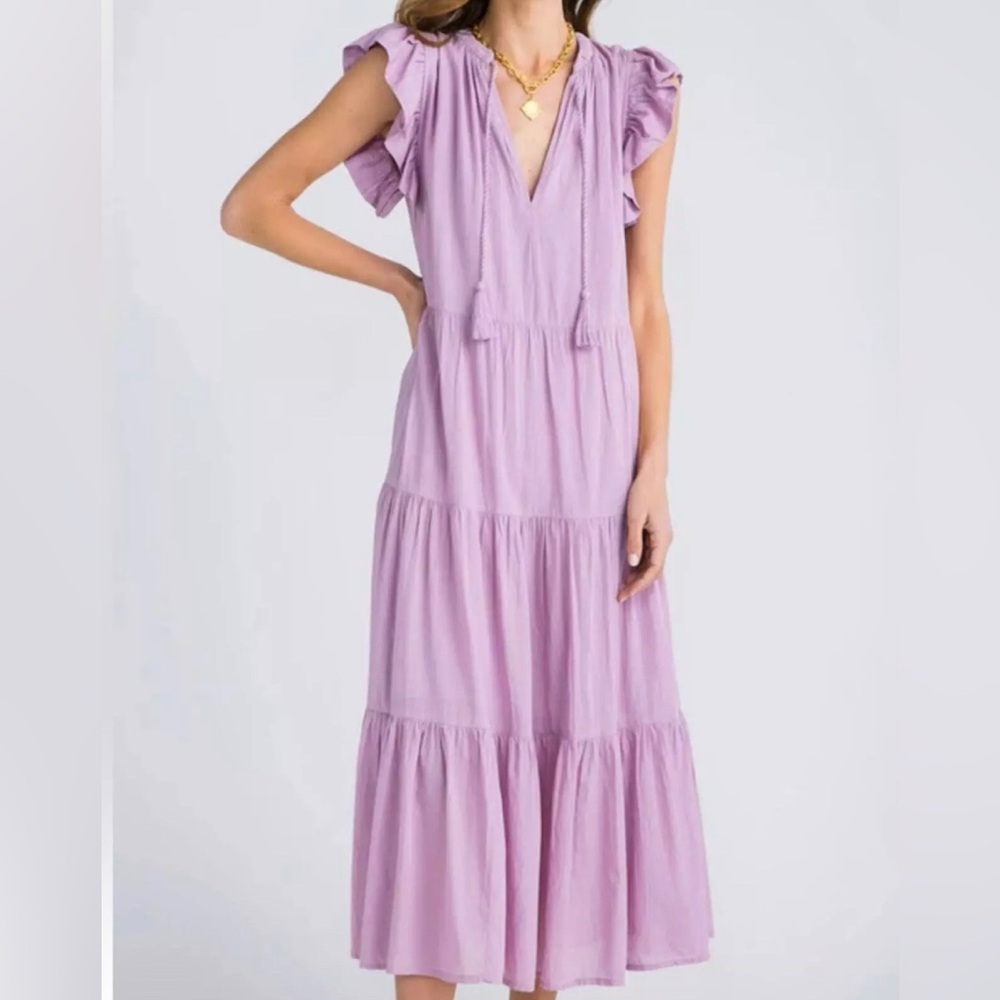 Elan NEW with tags mauve pink purple dress GORGEOUS